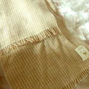 Beautiful Cream Colored Italian Cashmere Wrap!